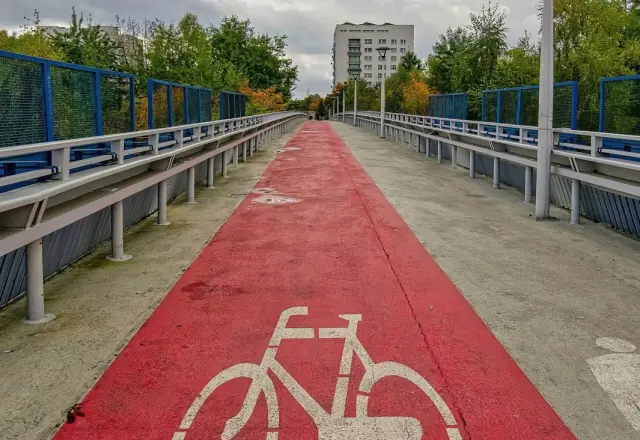 Oznakowanie ścieżki rowerowej